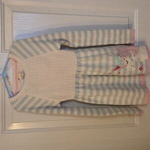 Shrinking Violet Soft Cream Sweater Dress Size 7/8